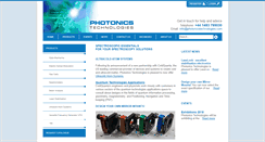 Desktop Screenshot of photonicstechnologies.com
